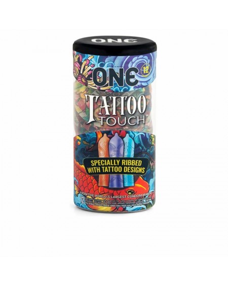 Condoms ONE Tattoo Touch (12 uds)