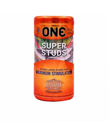 Prezervatīvi ONE Super Studs (12 uds)
