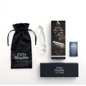 Pie Sienas Stiprināms Stikla Masāžas Rīks Fifty Shades of Grey 9718