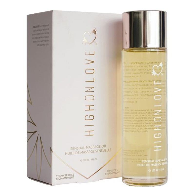 Ароматизированное масло для массажа Highonlove (120 ml)