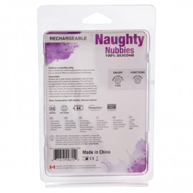 Vibrators-pirksts Orb Naughty Nubbies PowerBullet Violets