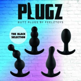 Anālais spraudnis FeelzToys Black Nr. 1