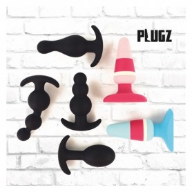 Anal plug FeelzToys Black Nr. 2