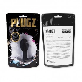 Anālais spraudnis FeelzToys Black Nr. 3