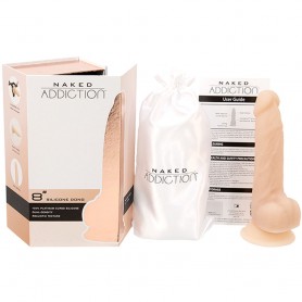 Dildo Realistico Addiction Dual Density 8 Inch