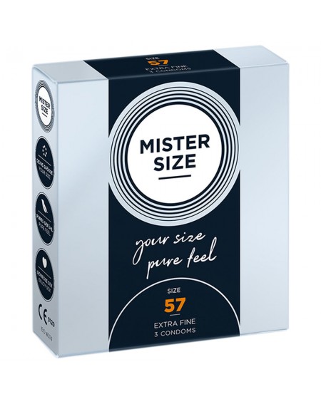 Condoms Mister Size Ø 5,7 cm (3 pcs)