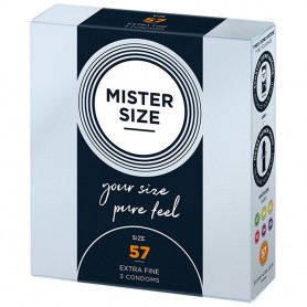 Prezervatīvi Mister Size Ø 5,7 cm (3 pcs)