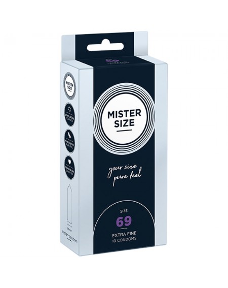 Preservativi Mister Size Ø 6,9 cm (10 pcs)