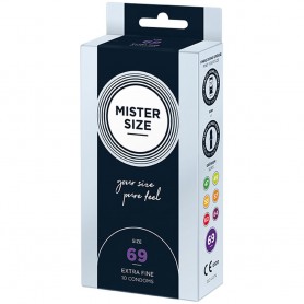 Condoms Mister Size Ø 6,9 cm (10 pcs)