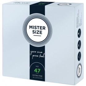 Condoms Mister Size Ø 4,7 cm (36 pcs)