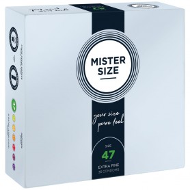 Prezervatīvi Mister Size Ø 4,7 cm (36 pcs)