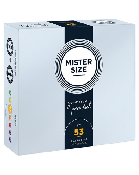 Condoms Mister Size Ø 5,3 cm (36 pcs)
