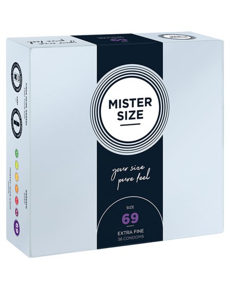 Condoms Mister Size Ø 6,9 cm (36 pcs)