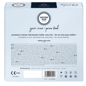 Condoms Mister Size Ø 6,9 cm (36 pcs)