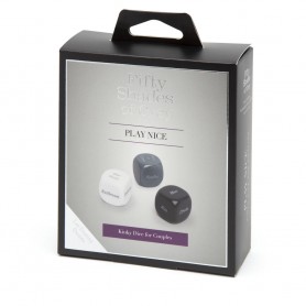 Metamie Kauliņi Erotic Fifty Shades of Grey Play Nice Role Play Dice