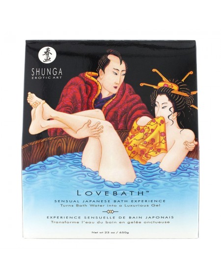 Gel da Bagno Lovebath Ocean Temptations Lovebath Shunga (650 g)