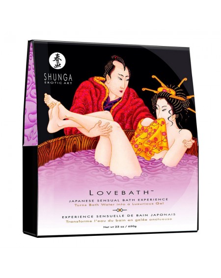 Vannas putas Sensual Lotus Lovebath Shunga (650 g)