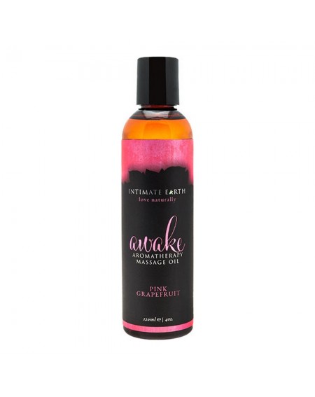 Massage Oil Awake Intimate Earth Grapefruit (120 ml)