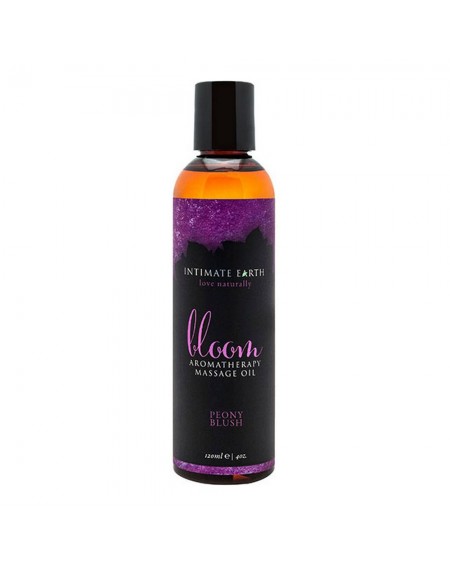 Massage Oil Bloom 120 ml Intimate Earth Floral Pink flowers