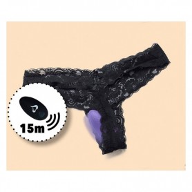 G-Spot Vibrator FeelzToys Panty Black