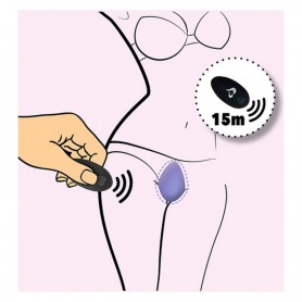 G-Spot Vibrator FeelzToys Panty Black