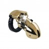 Pubic Enemy No 1 Cock Cage Gold Edition Mystim 66239
