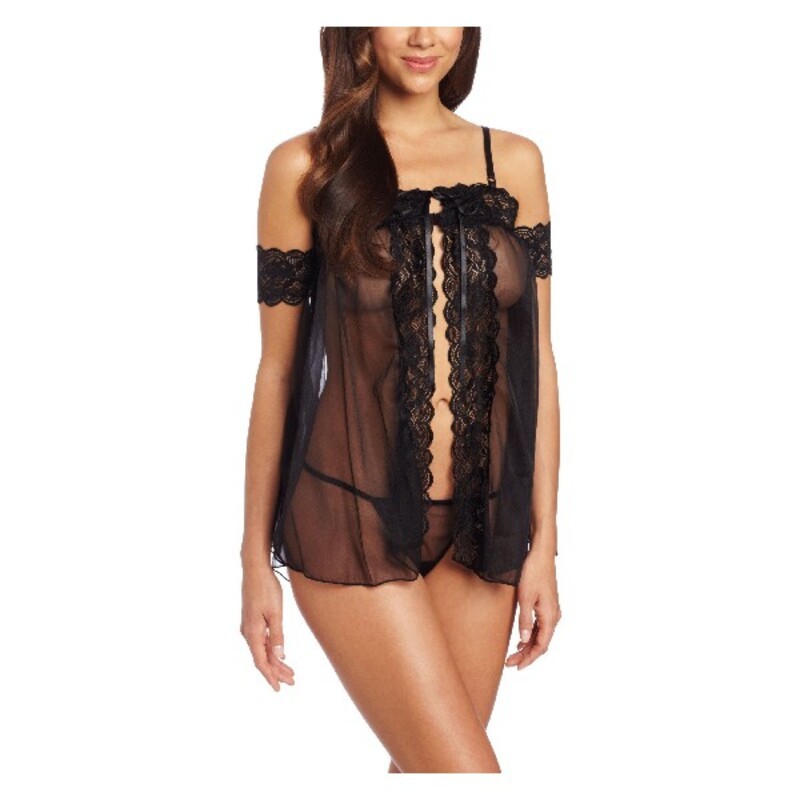 Set di Lingerie Seven Til Midnight 9743 Nero