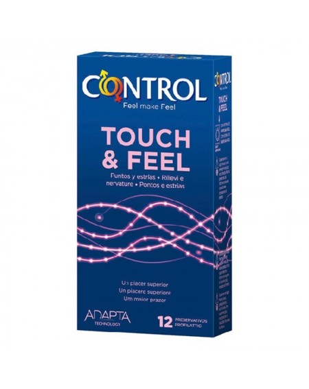 Preservativi Touch and Feel Control (12 uds)