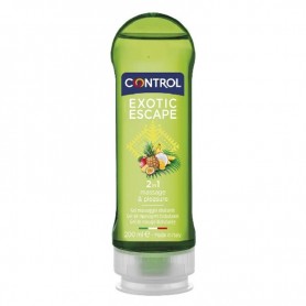 Olio per Massaggio Erotico Exotic Escape Control 8411134135803 (200 ml)