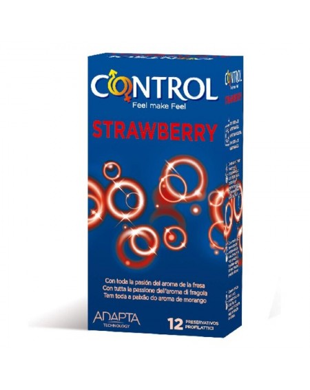 Preservativi Control 43224 Fragola (12 uds)