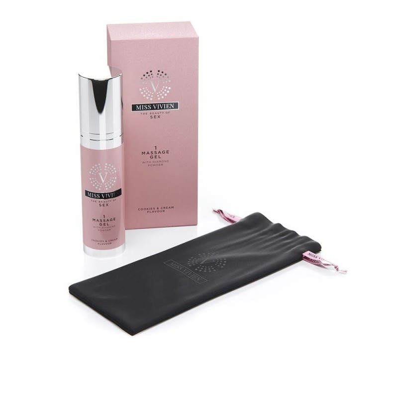 Gel Massaggiante Lubrificante All Over Miss Vivien Diamond Powder (50