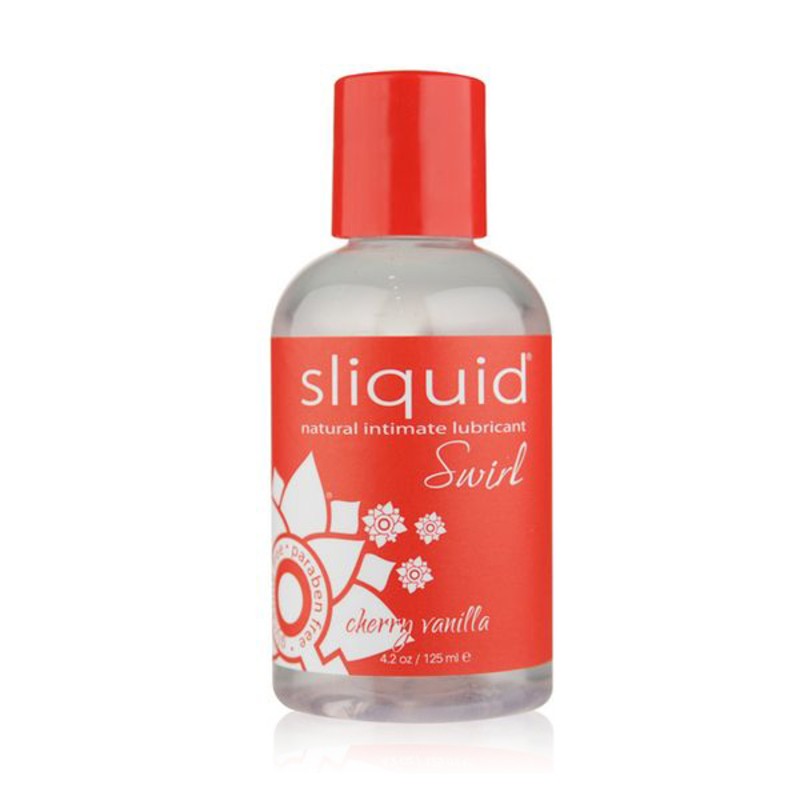 Lubrikants Naturals Swirl ķiršu-vaniļas, 125 ml Sliquid 9350