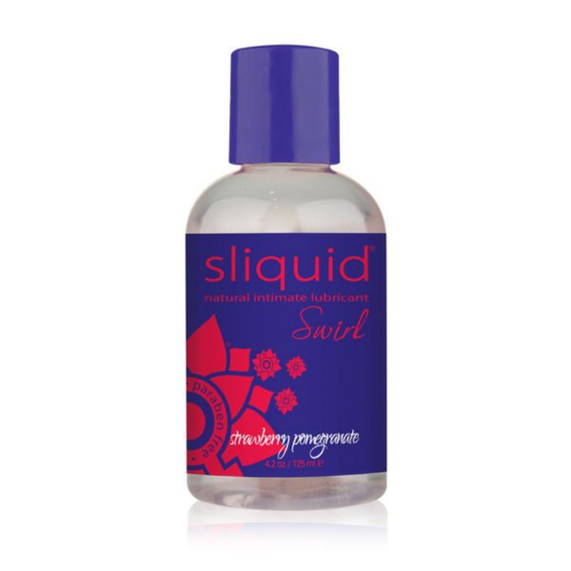 Naturals Swirl Lubricant Strawberry Pomegranate 125 ml Sliquid 9343