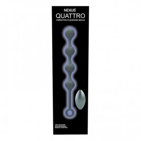 Palline Anali Nexus Quattro Remote Control Vibrating Pleasure Beads Bl