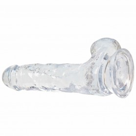 Realistic Dildo Addiction 7 Inch Clear Dong