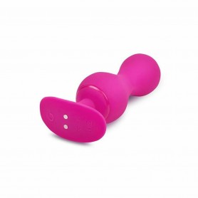 Розовые анальные шары Desi Gvibe Gballs 3 Petal Ros