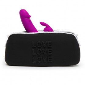 Походная Сумка Happy Rabbit LOVE Medium Black Zip