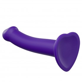 Dildo Dual Density Strap-on-me Purple Silikona