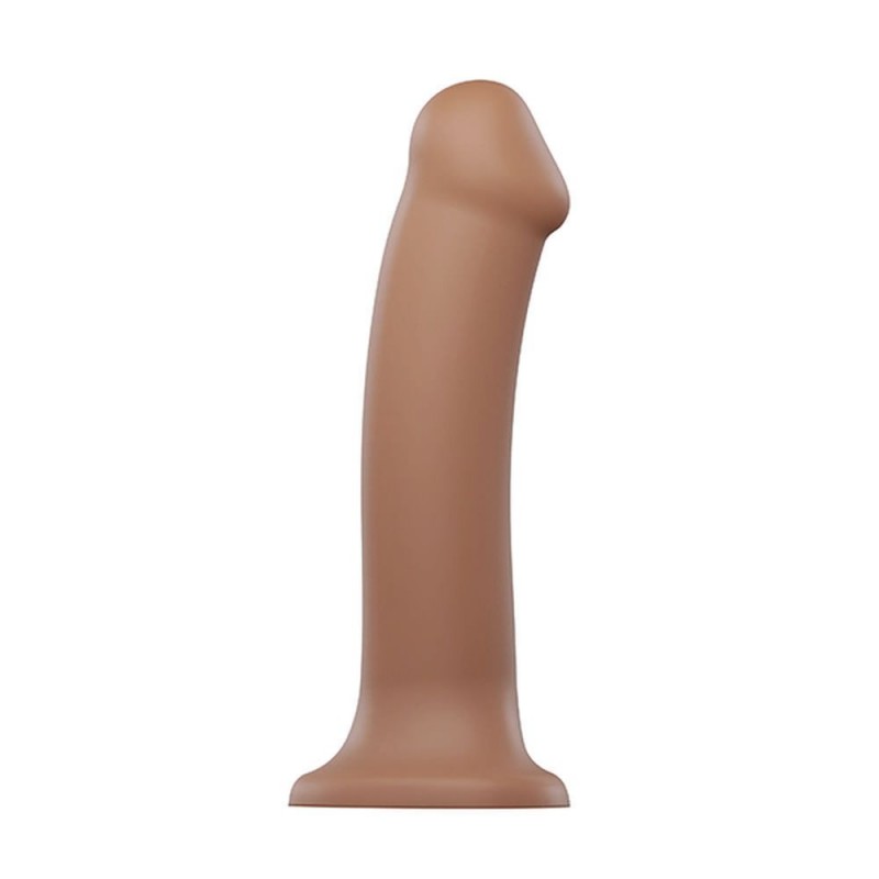 Dildo Dual Density Strap-on-me Caramel Silikona