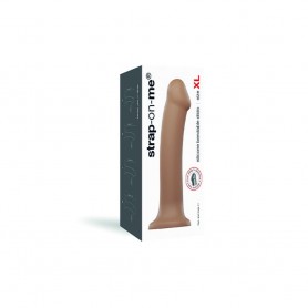 Dildo Dual Density Strap-on-me Caramel Silikona