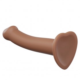 Dildo Dual Density Strap-on-me Caramel Silikona