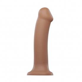 Dildo Dual Density Strap-on-me Caramel Silikona