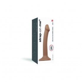 Dildo Dual Density Strap-on-me Caramel Silikona