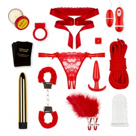 Lielais baudas komplekts Loveboxxx Sexy Surprise (14 pcs)