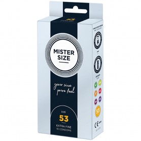 Preservativi Mister Size Extra sottili (53 mm)
