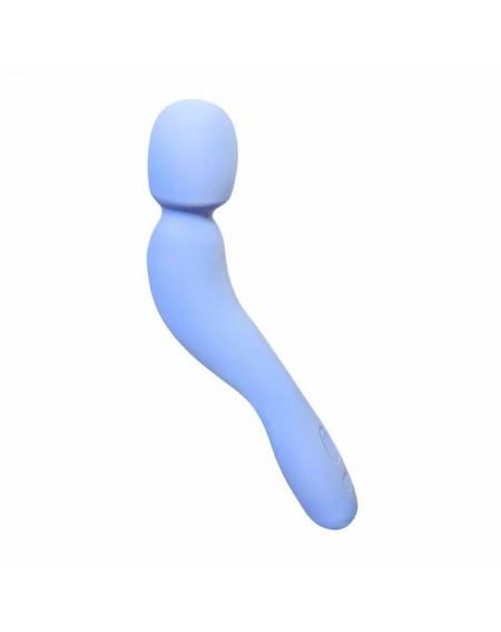 Vibrator Dame Products Com Wand Massager Periwinkle Blue