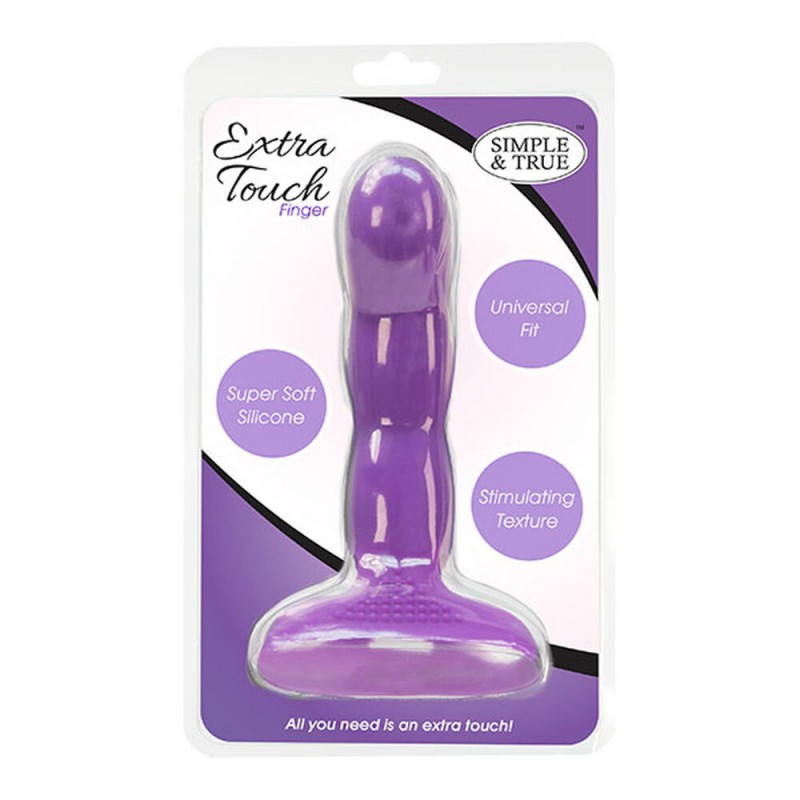 Вибратор PowerBullet Extra Touch Finger Dong Фиолетов