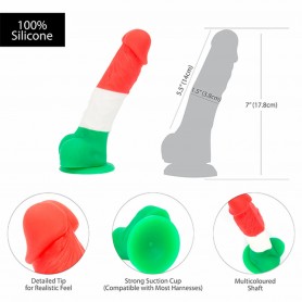 Realistic Dildo Addiction Leonardo (18 cm)