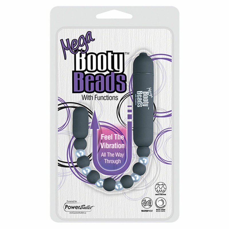 Vibrējošs Anālais Spraudnis PowerBullet Mega Booty Beads with 7 Fun