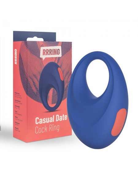 Cock Ring FeelzToys RRRING Casual Date Vibrator (31 mm)